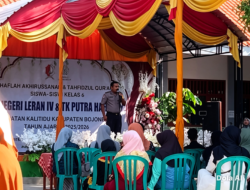 SDN IV Kalipang Leran Gelar Acara Hafiah Akhirusanah Dan Wisuda Tahfidzul Qur’an 