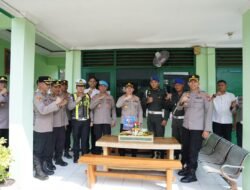 Kapolres Bojonegoro Beri Kejutan HUT ke-80 POMAD, Perkuat Sinergitas TNI-Polri