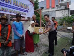 Polres Bojonegoro Bedah Rumah Warga Balen, Wujud Kepedulian Polri di Hari Bhayangkara ke-80