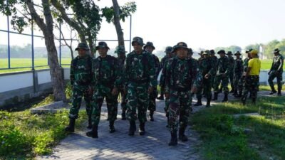 Uji Kemampuan Jasmani Militer Prajurit, Kodim Bojonegoro Gelar PSJM Sistem Blok