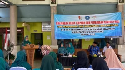 TP PKK Bojonegoro Kunjungi Desa Sembunglor, Ajak Sukseskan Program Pemerintah untuk Kesejahteraan Warga