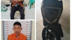 Berdasarkan CCTV pencurian Motor di Ruko Buah Candipuro, 2 Residivis Curanmor Berhasil Ditangkap Tekab 308 Polres Lamsel