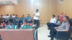 Hari Pertama Bertugas, Kapolres Bitung AKBP Arie Sulistyo Nugroho Langsung Hadiri Rakor Forkopimda