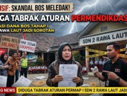 Diduga Tabrak Aturan Permendikdasmen, Realisasi Dana BOS Tahap I SDN 2 Rawa Laut Jadi Sorotan
