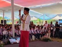 Bupati Fawaid Hadirkan Program “Bunga Desaku ” di SMPN 1 Pakusari Jember
