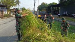 Dandim Pemalang Pimpin Karya Bakti TNI Sambut HUT TNI Ke-81 dan HUT Kodam IV/Diponegoro Ke-76