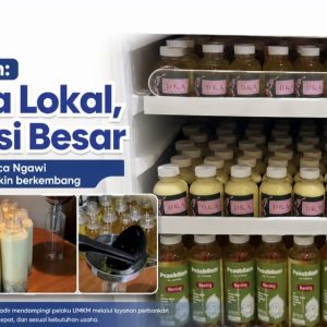BRI Kanca Ngawi Dukung UMKM Peachgum, Tumbuh melalui Pembiayaan KUR