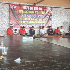 Perkuat Soliditas dan Struktur Organisasi, MADAS Sedarah DPC Jember Gelar Doa Bersama dan Pertemuan Rutin Bulanan