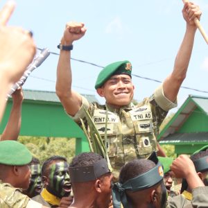 Kol Inf Rinto Danbrigif TP 28/Bari Fola Teguhkan Komitmen Pengabdian Untuk Negeri