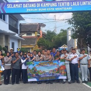 Perum Bumi Este Muktisari Jember Menjadi Pelopor Kampung Tertib Lalu Lintas