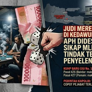 Kalangan 303 Disebut Kembali Berdenyut, Warga Kedawung Wetan Desak Polisi Turun Tangan