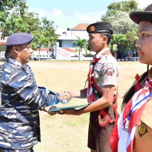 PASTER LANAL DENPASAR TUTUP KEGIATAN BELA NEGARA SMP SE KOTA DENPASAR