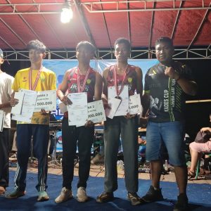 Final Lomba Lari 100 M 99 Tahun Desa Jetis Mampu Jaring Pelari Muda Berprestasi