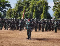 Upacara Pembaretan Dikjurbaif Abit Dikmabaif TNI AD Gelombang II TA 2026